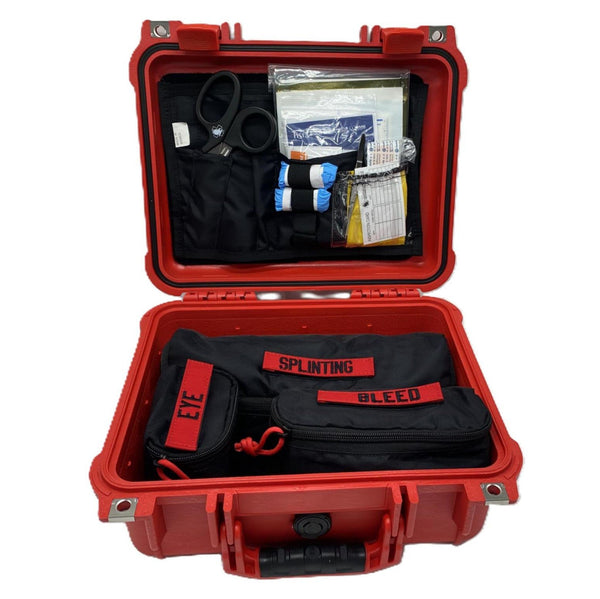 Logger’s First Aid and Trauma Kit - Hard Case – OSHA Compliant - Forest - Safety Products