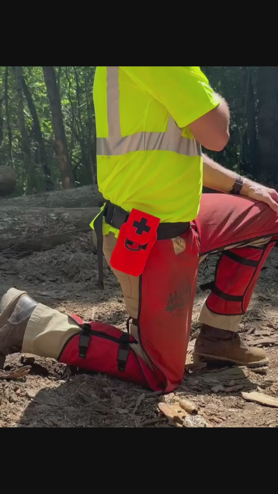 Forest Safety Products Chainsaw Trauma Kit Rapid Access