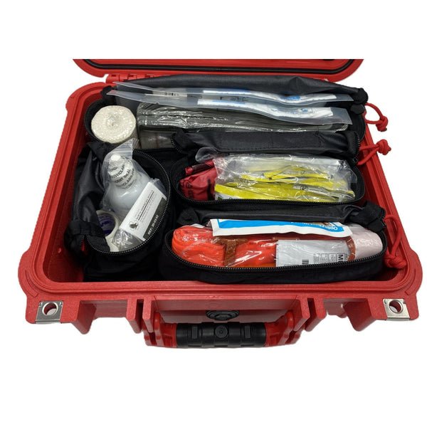 Tree Care Trauma Kit - Hard Case - Field Ready First Aid for Arborists & Tree Crews - Forest - Safety Products