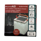 luminAID Survivor Solar Lantern with Dual Phone Charger