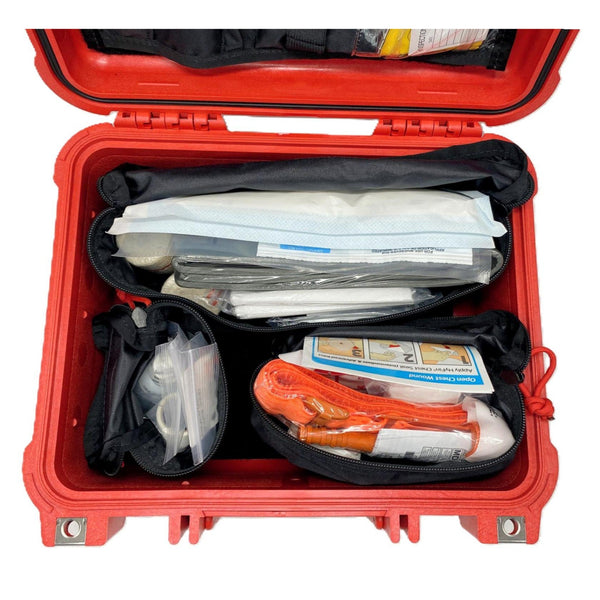 Logger’s First Aid and Trauma Kit - Hard Case – OSHA Compliant - Forest - Safety Products
