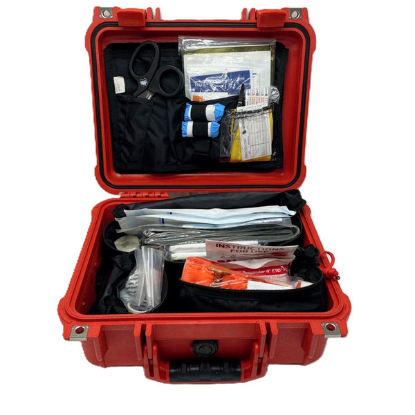 Logger’s First Aid and Trauma Kit - Hard Case – OSHA Compliant - Forest - Safety Products