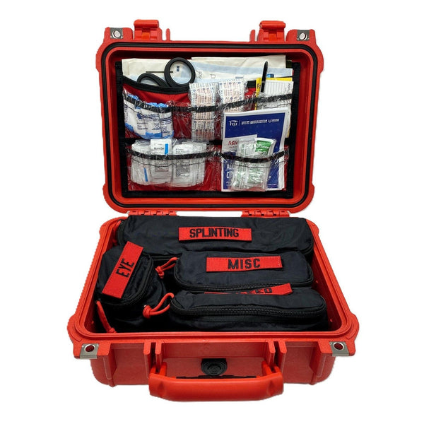 Tree Care Trauma Kit - Hard Case - Field Ready First Aid for Arborists & Tree Crews - Forest - Safety Products