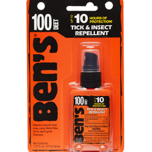 Ben's - 100 Tick & Insect Repellent 1.25oz Pump - Forest - Safety Products
