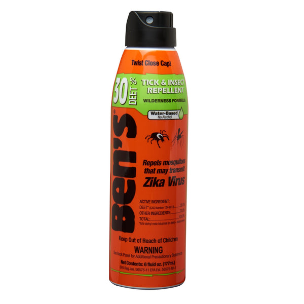 Ben's 30 Tick & Insect Repellent 6oz Eco - Spray - Forest - Safety Products